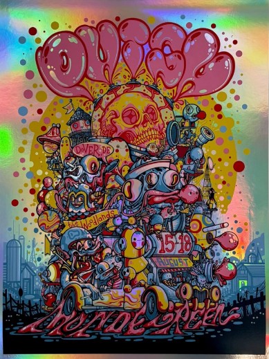 Phish - Woodlands Dover DE August 15 2024 NOT FOIL - Live Concert Poster Wall Art Print - 172012 - Image 2