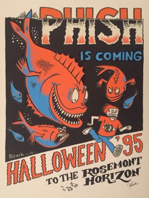 Phish - Rosemont Horizon Rosemont IL October 31 1995 - Live Concert Poster Wall Art Print - 172038 - Image 2
