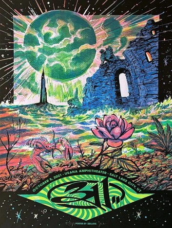 311 - Usana Amphitheater Salt Lake City UT, October 5, 2021 - Live Concert Poster Wall Art Print - 102003 - Image 2
