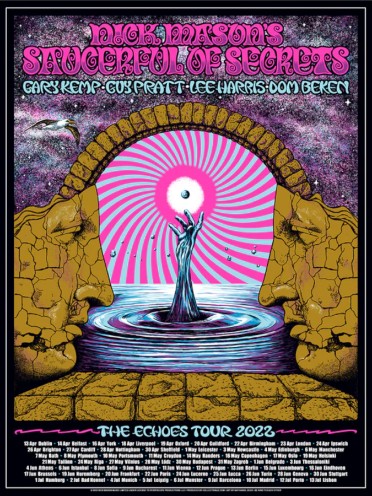 Nick Mason - Echoes 2022 Tour1 - Live Concert Poster Wall Art Print - 167001 - Image 2