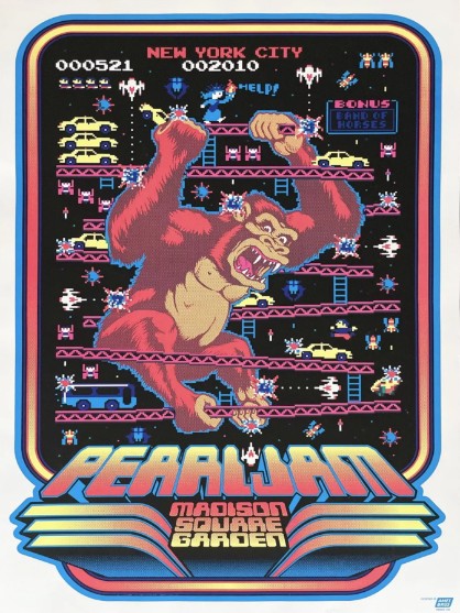 Pearl Jam - Madison Square Garden NY May 21 2010 - Live Concert Poster Wall Art Print - 170005 - Image 2