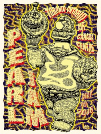 Pearl Jam - Air Canada Centre Toronto Ontario May 10 2016 - Live Concert Poster Wall Art Print - 170014 - Image 2