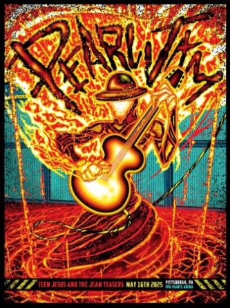 Pearl Jam - PPG Paints Arena Pittsburgh PA May 16 2025 - Live Concert Poster Wall Art Print - 170031 - Image 2