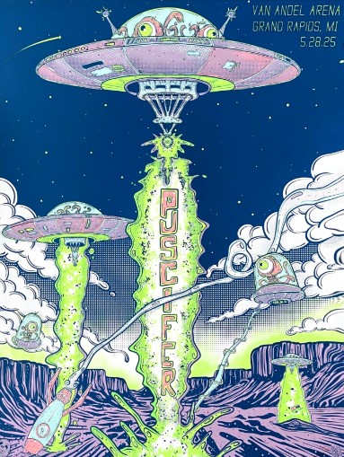 Puscifer - Van Andel Arena Grand Rapids MI May 28 2025 - Live Concert Poster Wall Art Print - 176007 - Image 2