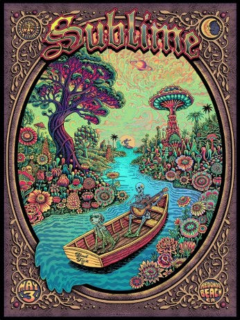 Sublime - Redondo Beach CA May 3 2025 - Live Concert Poster Wall Art Print - 191001 - Image 2