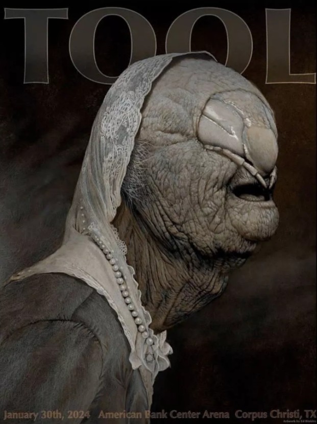 Tool - American Bank Center Arena Corpus Christi TX January 30 2024 - Live Concert Poster Wall Art Print - 198014 - Image 2