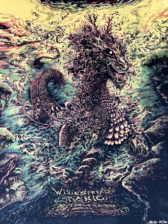 Widespread Panic - Bank Plus Amphitheater Southhaven MS July 18 2015 - Live Concert Poster Wall Art Print - 207005 - Image 2