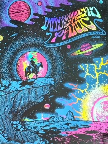 Widespread Panic - Ascend Amphitheater Nashville TN April 24 2025 - Live Concert Poster Wall Art Print - 207016 - Image 2