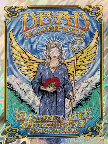 Dead and Company - Shoreline Amphitheater Mountain View CA, July 30, 2016 NOT FOIL - 131003 - Image 2