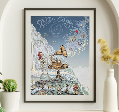 Dead and Company - Autzen Stadium Eugene OR, June 30, 2018 - Live Concert Poster Wall Art Poster - 131008
