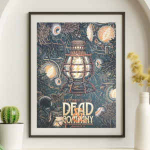 Dead and Company - Ruoff Music Center Noblesville IN, September 15, 2021 - Live Concert Poster Wall Art Poster - 131009