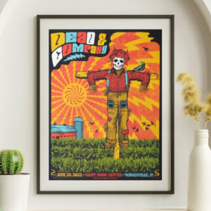 Dead and Company - Ruoff Music Center Noblesville IN, June 28, 2022 - Live Concert Poster Wall Art Poster Print - 131016