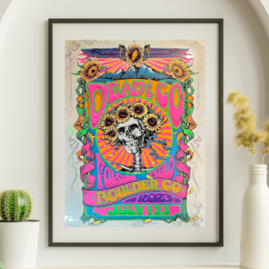 Dead and Company - Folsom Field Boulder CO, July 1, 2023 NOT FOIL - Live Concert Poster Wall Art Poster Print - 131019