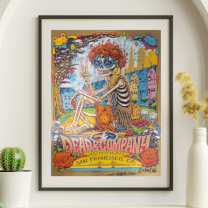 Dead and Company - Oracle Forum SF CA, July 14, 2023 - Live Concert Poster Wall Art Poster Print - 131020
