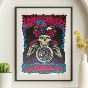 Dead and Company - Sphere Las Vegas NV, July 12, 2024 - Live Concert Poster Wall Art Poster Print - 131022