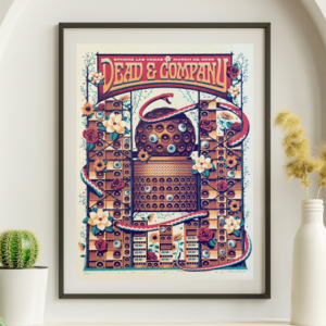 Dead and Company - Sphere Las Vegas NV, March 22, 2025 - Live Concert Poster Wall Art Poster Print - 131023