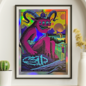 311 - Higher Ground Burlington VT, September 27, 2022 NOT FOIL - Live Concert Poster Wall Art Print - 102008