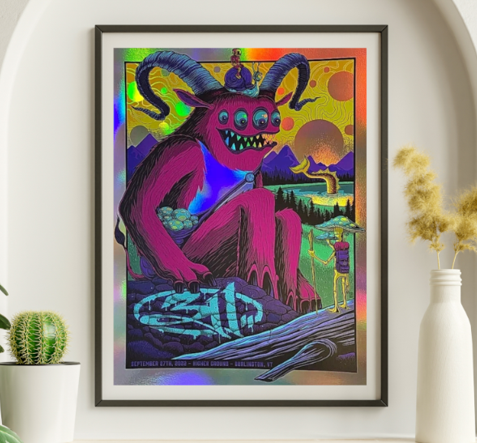 311 - Higher Ground Burlington VT, September 27, 2022 NOT FOIL - Live Concert Poster Wall Art Print - 102008
