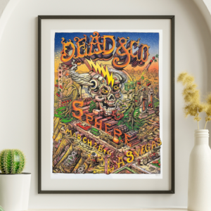 Dead and Company - Sphere Las Vegas NV, March 28, 2025 - Live Concert Poster Wall Art Poster Print - 131024