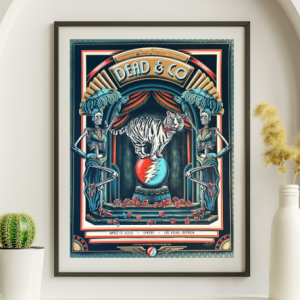 Dead and Company - Sphere Las Vegas NV, April 17, 2025 - Live Concert Poster Wall Art Poster Print - 131025