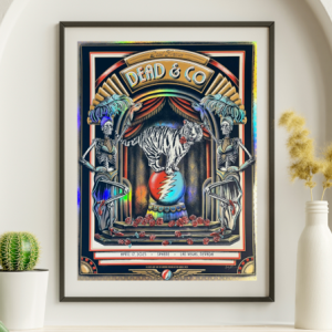 Dead and Company - Sphere Las Vegas NV, April 17, 2025 NOT FOIL - Live Concert Poster Wall Art Poster Print - 131026