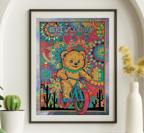 Dead and Company - Sphere Las Vegas NV, April 19, 2025 NOT FOIL - Live Concert Poster Wall Art Poster Print - 131028