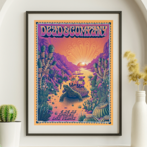 Dead and Company - Sphere Las Vegas NV, April 24, 2025 - Live Concert Poster Wall Art Poster Print - 131029