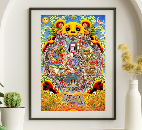 Dead and Company - Sphere Las Vegas, May 9, 2025 NV-2 - Live Concert Poster Wall Art Poster Print - 131032