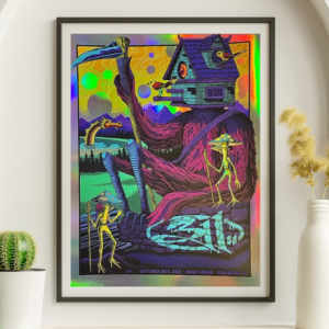 311 - Higher Ground Burlington VT, September 28, 2022 NOT FOIL - Live Concert Poster Wall Art Print - 102010