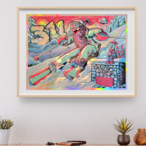 311 - Palisades Tahoe Cup Olympic Valley CA, February 25, 2023 NOT FOIL - Live Concert Poster Wall Art Print - 102020