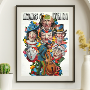Frank Zappa - Total Music Theater 1971 - Live Concert Poster Wall Art Poster Print - 138002