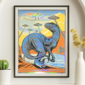 311 - Mohegan Sun Arena Uncasville CT, February 15, 2024 NOT FOIL - Live Concert Poster Wall Art Print - 102011