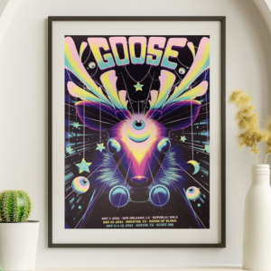 Goose - Republic NOLA New Orleans LA, November 9, 2021 - Live Concert Poster Wall Art Poster Print - 141001