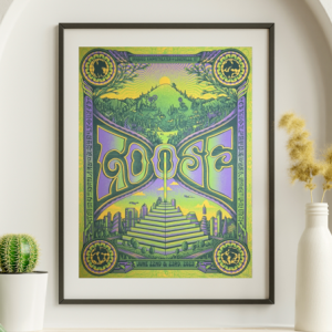 Goose - Louisville Palace KY, June 22, 2023 - Live Concert Poster Wall Art Poster Print - 141004