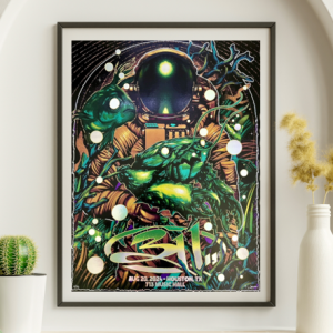 311 - 713 Music Hall Houston TX, August 20. 2024 - Live Concert Poster Wall Art Print - 102012