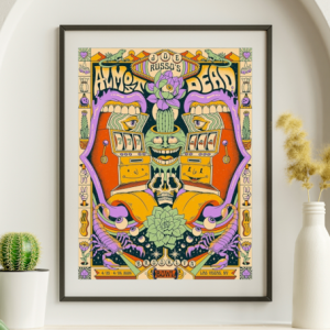 JRAD Joe Russo - Brooklyn Bowl Brooklyn NY, April 23, 2025 - Live Concert Poster Wall Art Poster Print - 152001