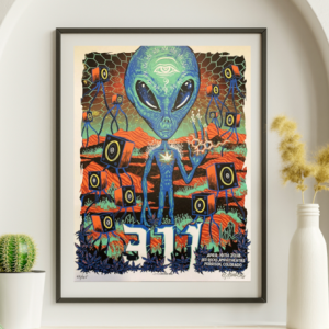 311 - Red Rocks Morrison CO, April 19, 2018 - Live Concert Poster Wall Art Print - 102002