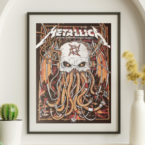 Metallica - Camping World Stadium Orlando FL, July 5, 2017 - Live Concert Poster Wall Art Poster Print - 158003