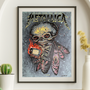 Metallica - Taco Bell Arena Boise ID, November 28, 2018 - Live Concert Poster Wall Art Poster Print - 158005