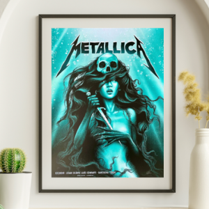 Metallica - Estadi Olympic Louis Companys Barcelona Spain, May 5, 2019 - Live Concert Poster Wall Art Poster Print - 158006