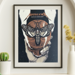 Metallica - Mannheim Germany, August 25, 2019 - Live Concert Poster Wall Art Poster Print- 158009