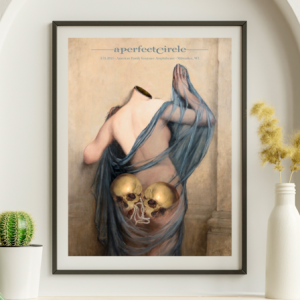 A Perfect Circle - American Family Insurance Amphitheater Milwaukee WI, May 31, 2025 - Live Concert Poster Wall Art Print - 103002