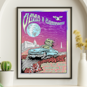 Dead and Company - Capital One Arena Washington DC November 21 2017 NOT FOIL - Live Concert Poster Wall Art Poster Print - 131127