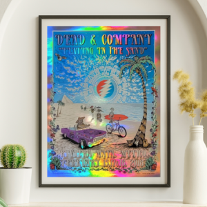 Dead and CO - Riviera Maya Mexico February 15 2018 NOT FOIL - Live Concert Poster Wall Art Print - 131102