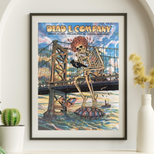 Dead and Company - Citizens Bank Park Philadelphia PA August 21 2021 - Live Concert Poster Wall Art Print - 131081