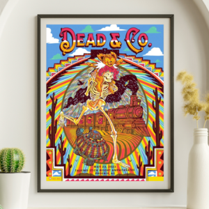 Dead and Company - Talking Stick Resort Amphitheater Phoenix AZ May 23 2023- Live Concert Poster Wall Art Print - 131080