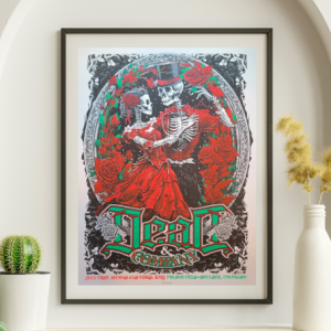 Dead and Company - Folsom Field Boulder CO July 1 2023 - Live Concert Poster Wall Art Print - 131109