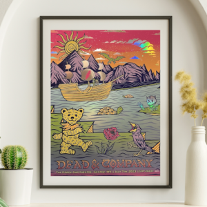 Dead and Company - Gorge Washington July 7 2023 NOT FOIL - Live Concert Poster Wall Art Print - 131072