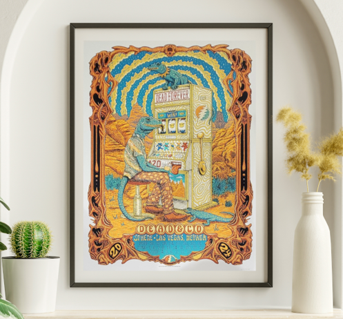Dead and Company - Sphere Las Vegas NV May 16 2024 - Live Concert Poster Wall Art Print - 131125