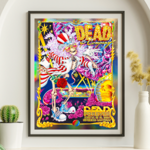 Dead and Company - Sphere Las Vegas NV May 16 2024 Run 2 NOT FOIL - Live Concert Poster Wall Art Print - 131132
